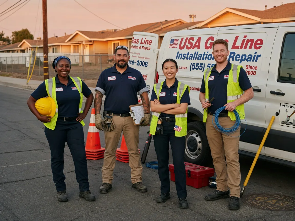 Gas Line Installation company in Oglala, SD